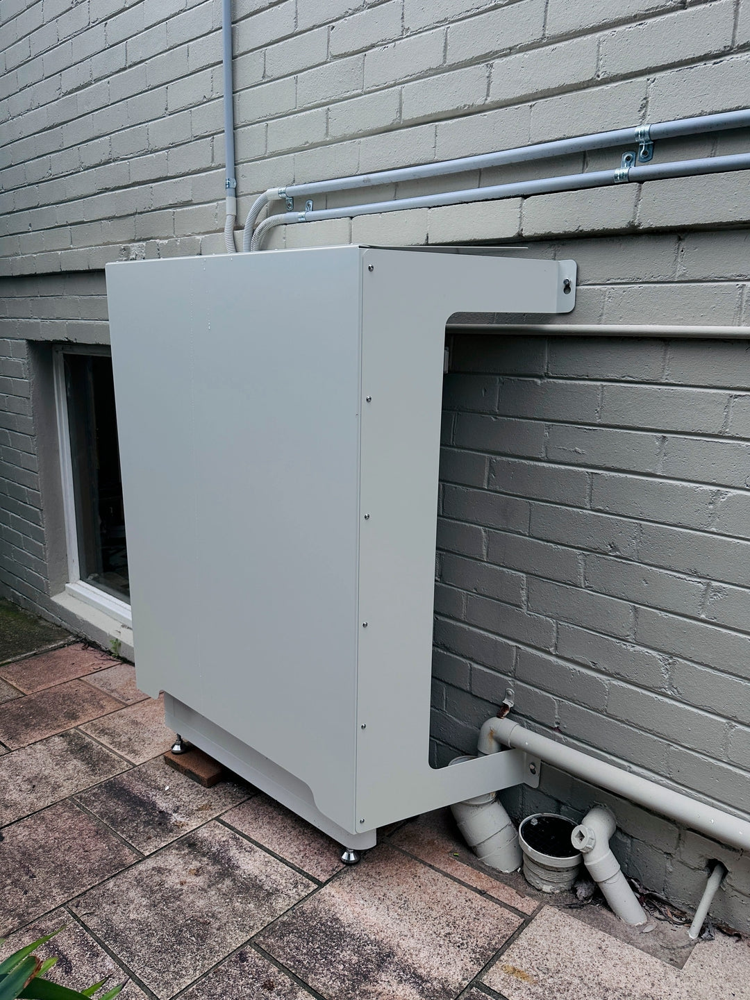 Large Solar Battery Cover installed - customer photo