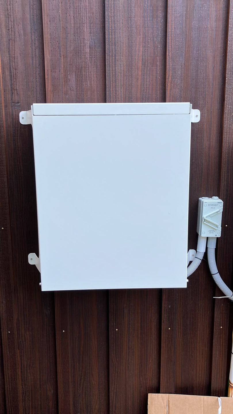 Solar Inverter Cover installed - customer photo